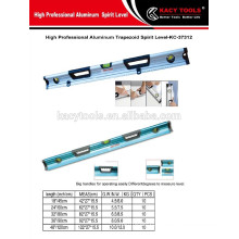 Aluminum trapezoid Spirit Level